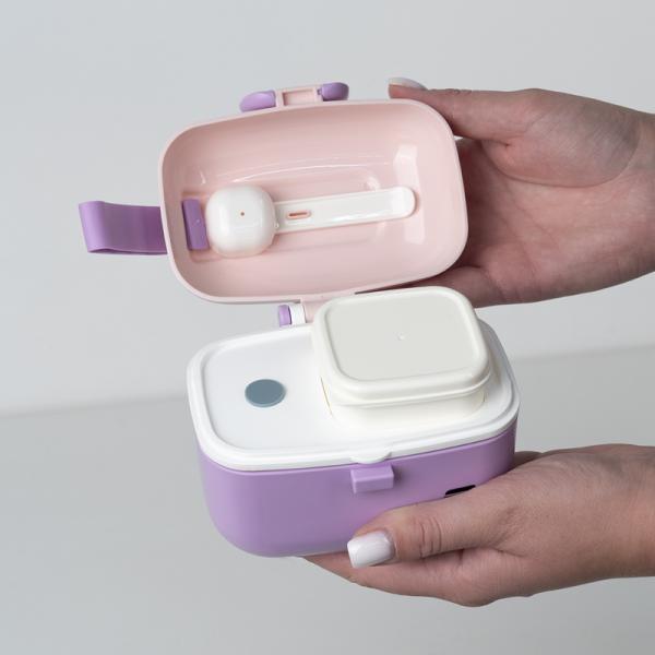 Ланчбокс 450 мл, фіолетовий