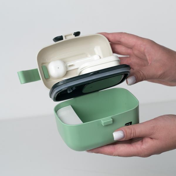 Ланчбокс 450 мл, зелений