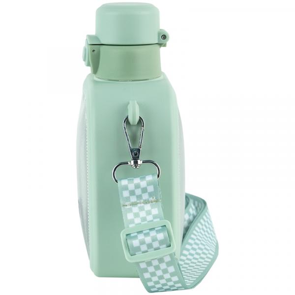 Пляшечка для води, 700 мл, зелена