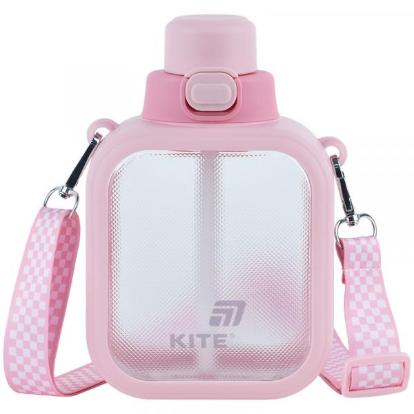 Пляшечка для води, 700 мл, рожева