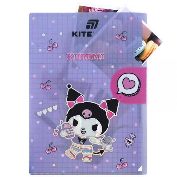 Папка-куточок з клапаном А4, HK-1