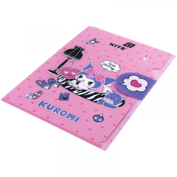 Папка-куточок з клапаном А4, HK-2