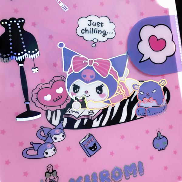 Папка-куточок з клапаном А4, HK-2