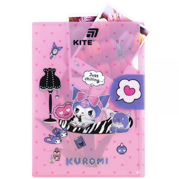 Папка-куточок з клапаном А4, HK-2