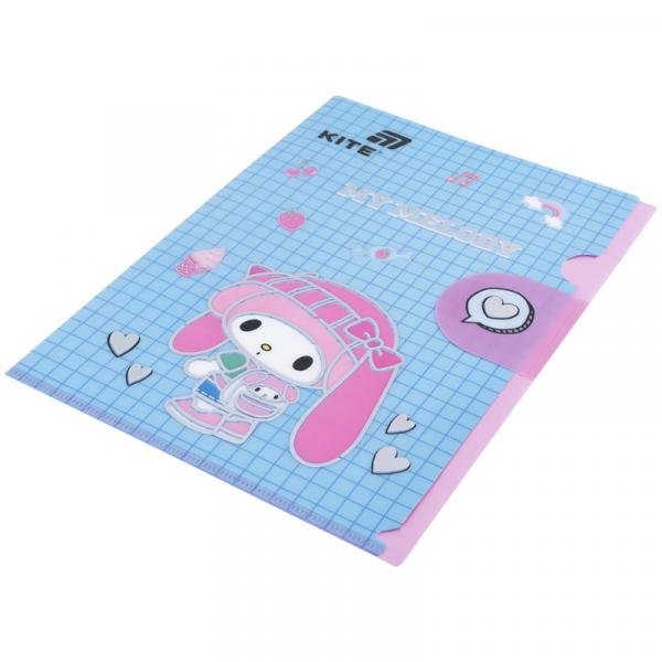 Папка-куточок з клапаном А4, HK-3