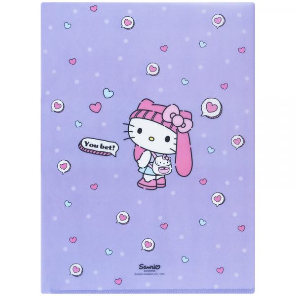 Папка-куточок з клапаном А4, HK-5