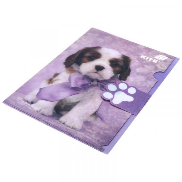 Папка-куточок з клапаном А4, R