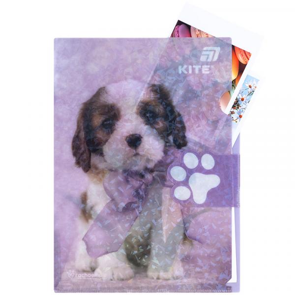 Папка-куточок з клапаном А4, R