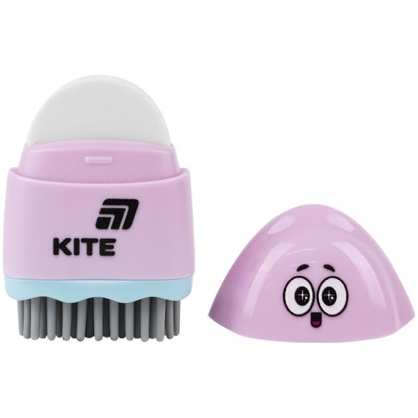 Точилка з контейнером та гумкою Faces, асорті