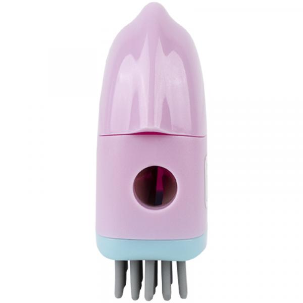 Точилка з контейнером та гумкою Faces, асорті