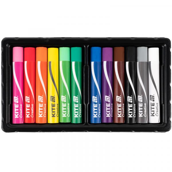 Пастель масляна, 12 кольорів Creative 