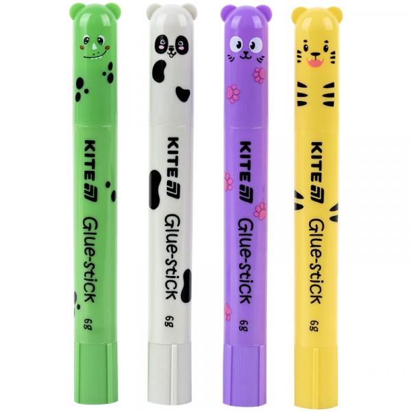 Клей-олівець PVP, 6 г з фігурним ковпачком Kite