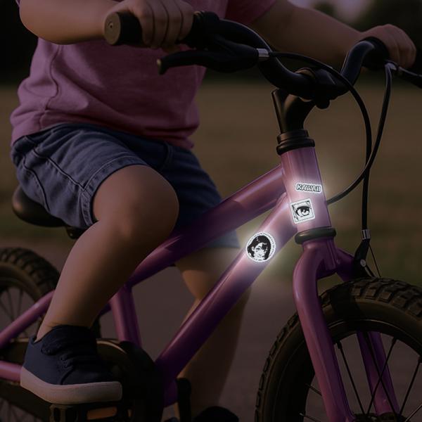 Набір стікерів світловідбиваючих для твердих поверхонь, Kite