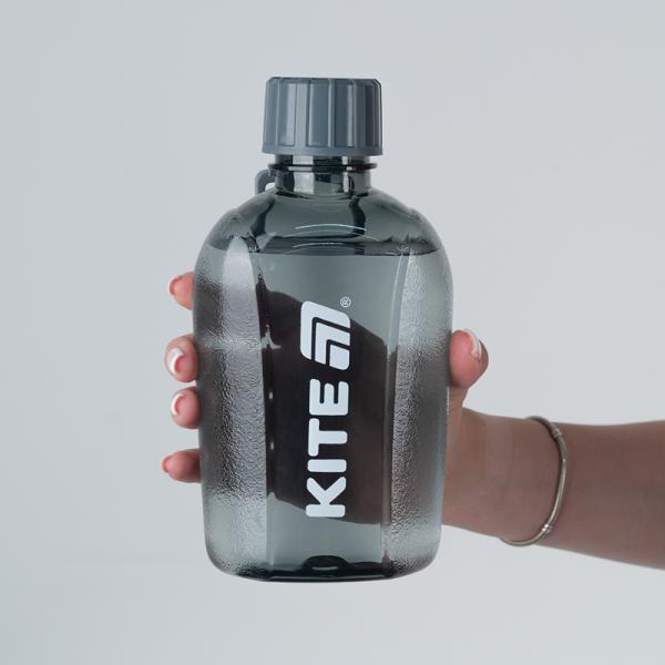 Пляшка для води, 650 мл, сіра