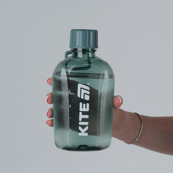 Пляшка для води, 650 мл, зелена