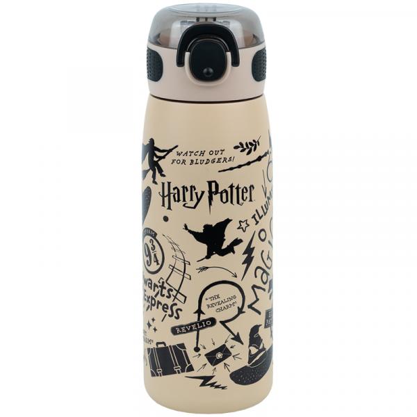 Термос з трубочкою 600мл, HP