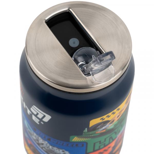 Термочашка з трубочкою, 350мл HW