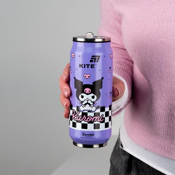 Термочашка з трубочкою, 500мл HK