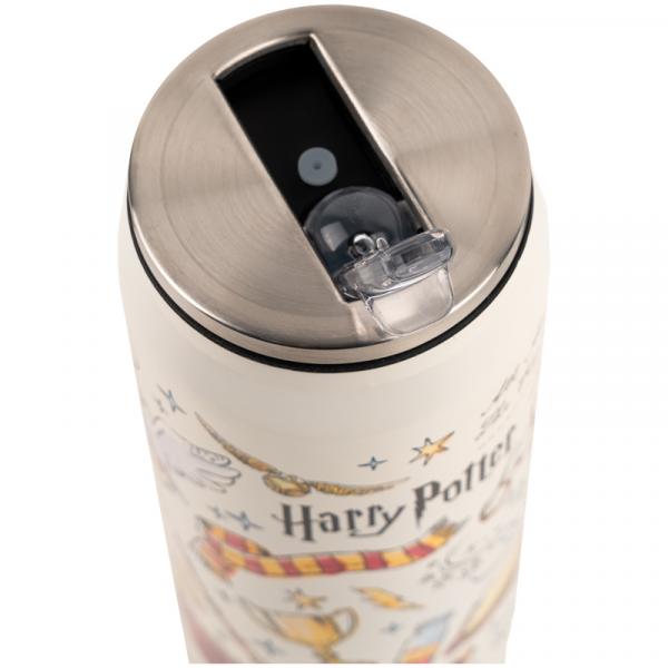 Термочашка з трубочкою, 500мл, HP