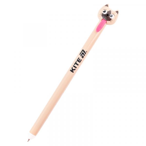 Ручка гелева автоматична "пиши-стирай" Cats, синя