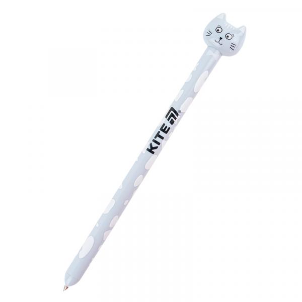 Ручка кулькова автоматична Funny cat, синя