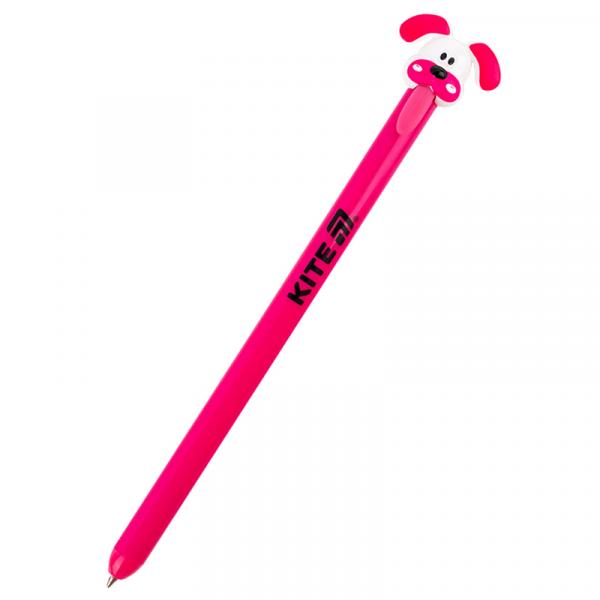 Ручка кулькова автоматична Little puppy, синя