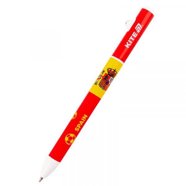 Ручка кулькова автоматична Football nations, синя