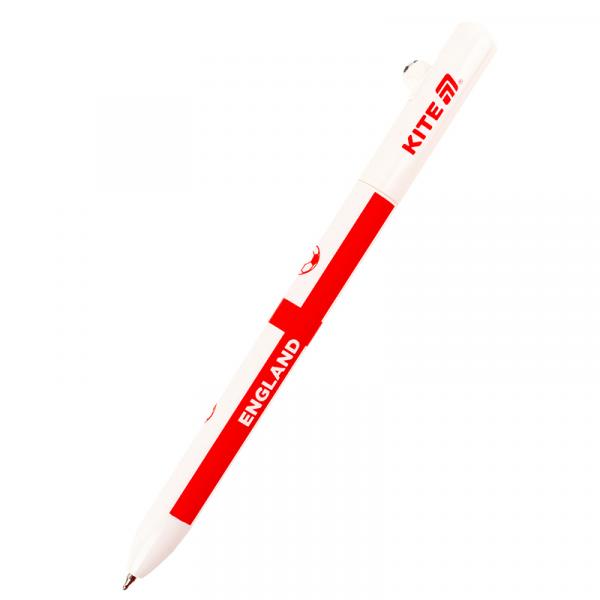 Ручка кулькова автоматична Football nations, синя