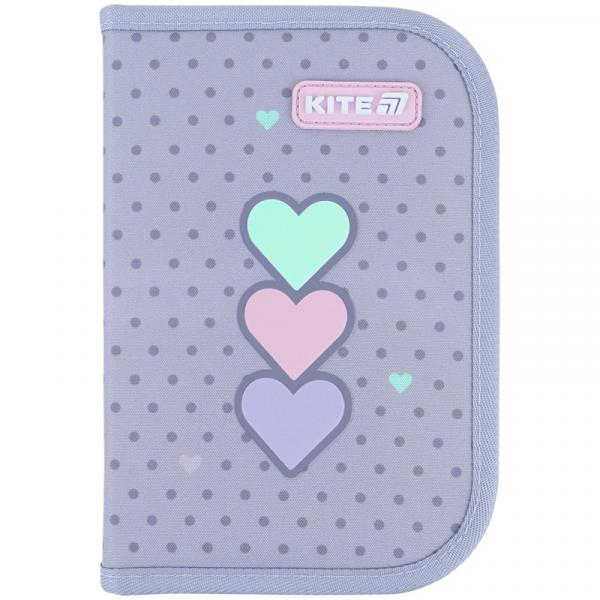 Пенал Kite 1 від., 1 відв., без наповнення 621 Lovely