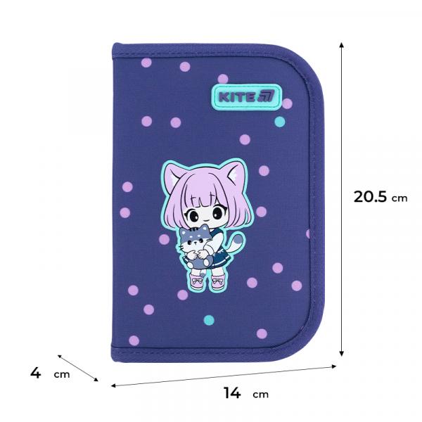 Пенал Kite 1 від., 2 відв., без наповнення 622 Be Friends