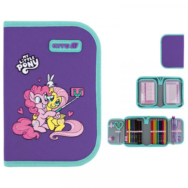 Пенал Kite 1 від., 2 відв., з наповненням 622H LP