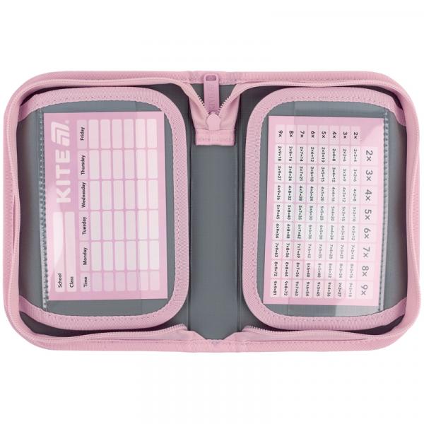 Пенал Kite 1 від., 2 відв., з наповненням 622H Dazzling