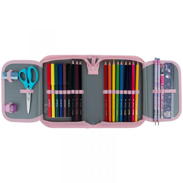 Пенал Kite 1 від., 2 відв., з наповненням 622H Dazzling