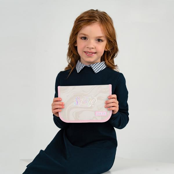 Пенал Kite 1 від., 2 відв., з наповненням 622H Dazzling