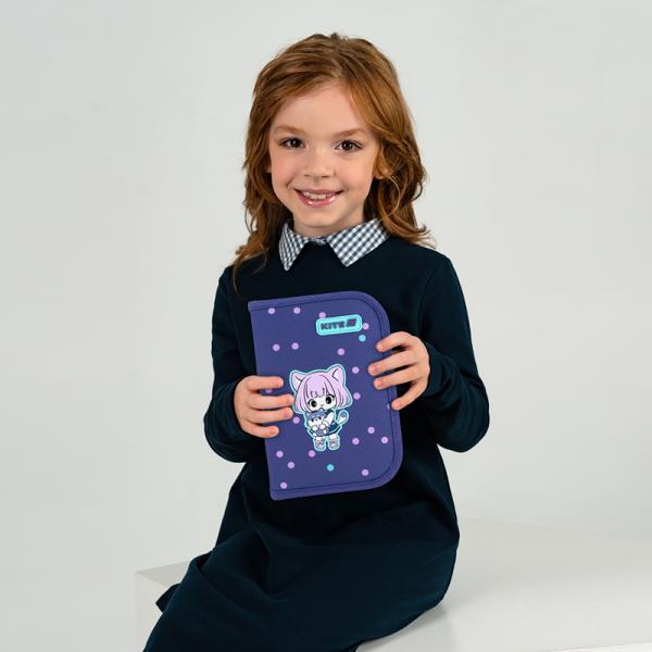 Пенал Kite 1 від., 2 відв., з наповненням 622H Be Friends