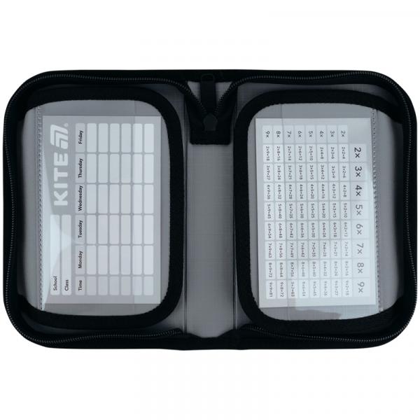 Пенал Kite 1 від., 2 відв., з наповненням 622H Skate