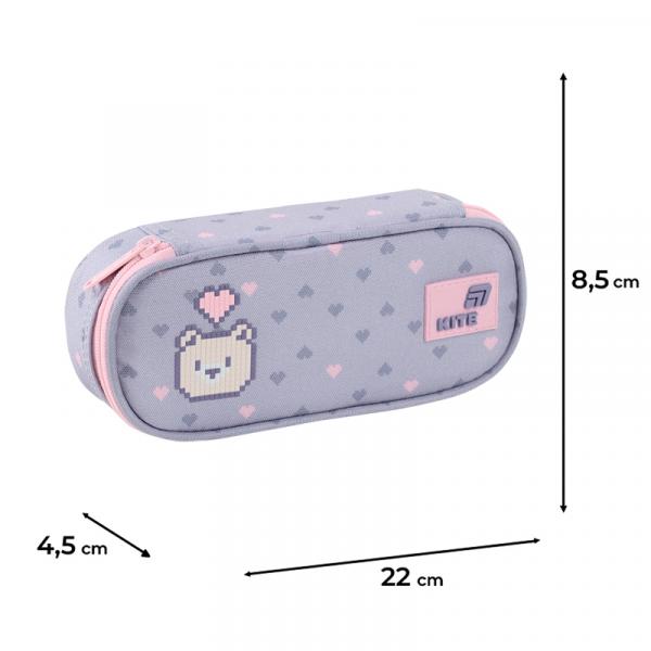 Пенал Kite 599 Pixel Love