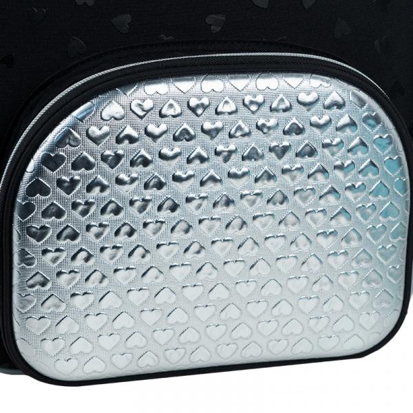 Рюкзак Kite Education каркасний 556 Black&Silver