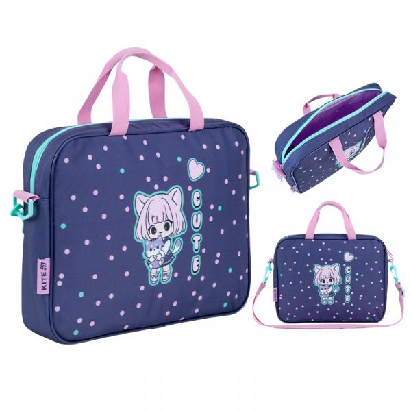 Шкільна текстильна сумка Kite A4, 1 від., 589 Be Friends