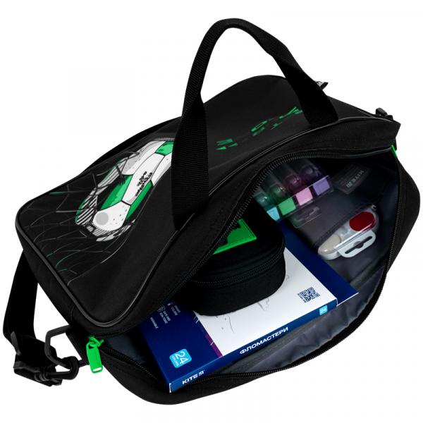 Шкільна текстильна сумка Kite A4, 1 від., 589 Football