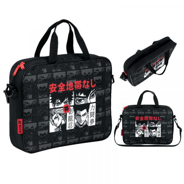 Шкільна текстильна сумка Kite A4, 1 від., 589 Anime