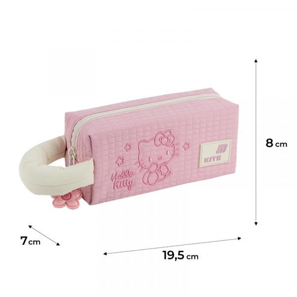Пенал Kite 2703 HK-1 рожево-жовтий