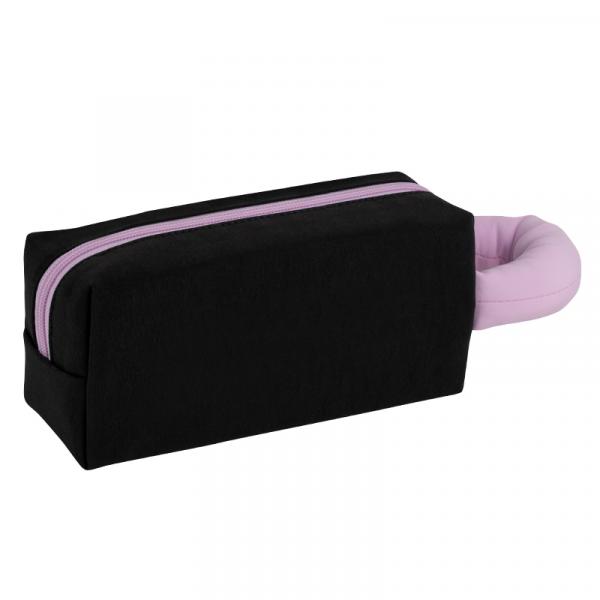 Пенал Kite 2703 HK-2 чорно-рожевий