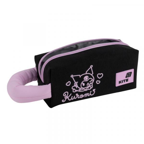 Пенал Kite 2703 HK-2 чорно-рожевий