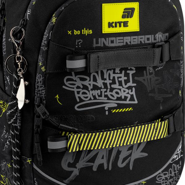 Рюкзак Kite Education teens 727M Graffiti