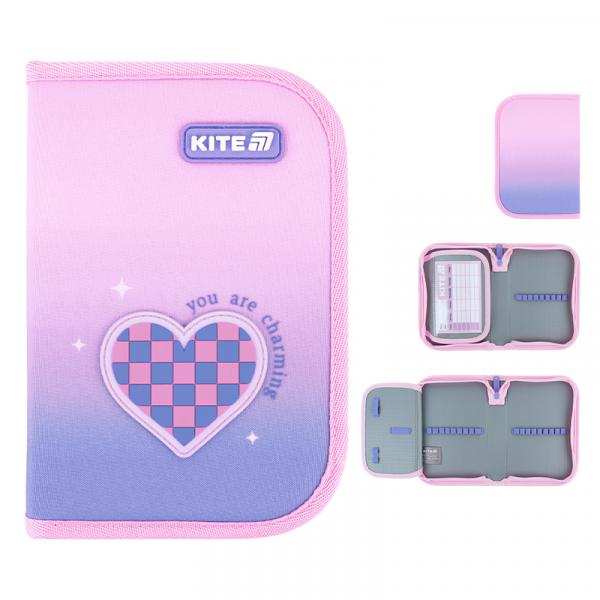 Набір рюкзак + пенал + сумка для взуття Kite 555 Charming