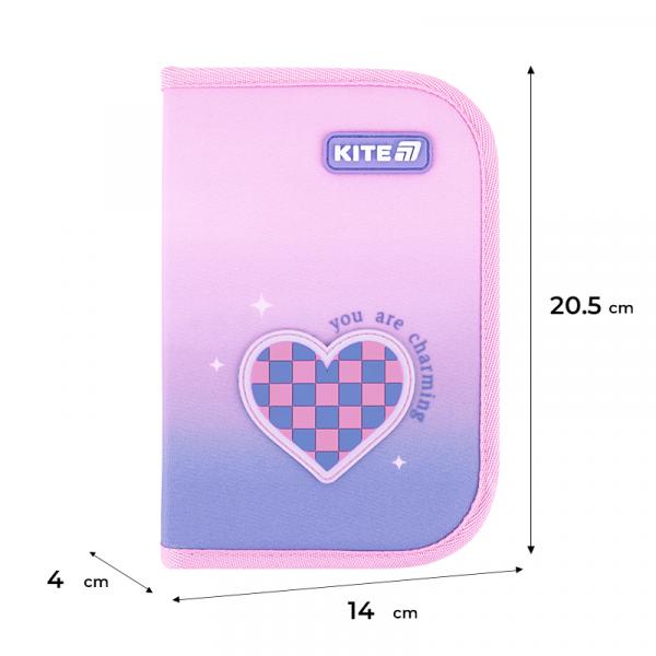 Набір рюкзак + пенал + сумка для взуття Kite 555 Charming