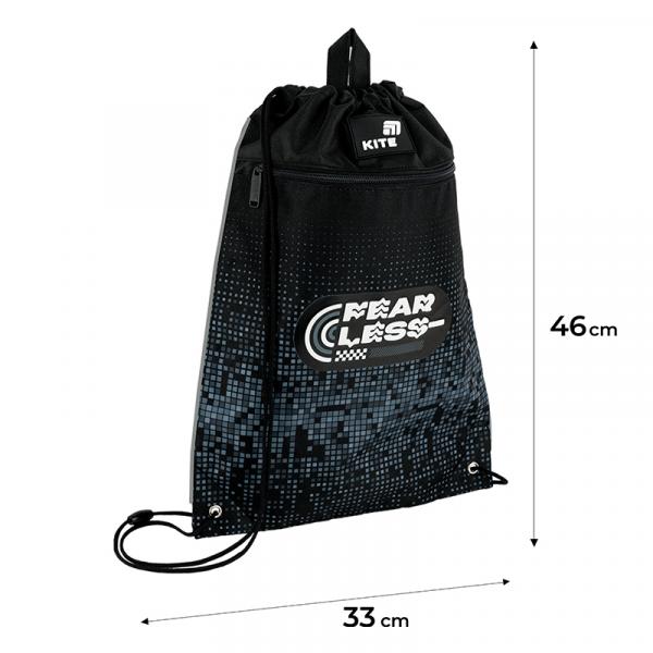 Набір рюкзак + пенал + сумка для взуття Kite 585 Fearless