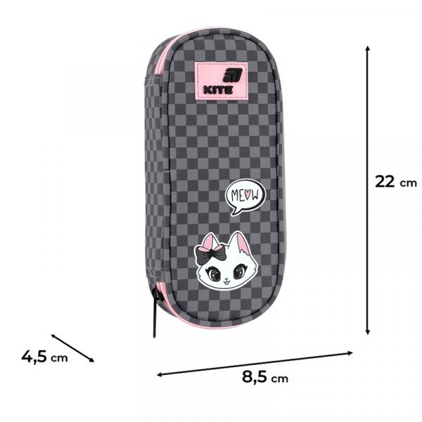 Набір рюкзак + пенал + сумка для взуття Kite 700 Meow