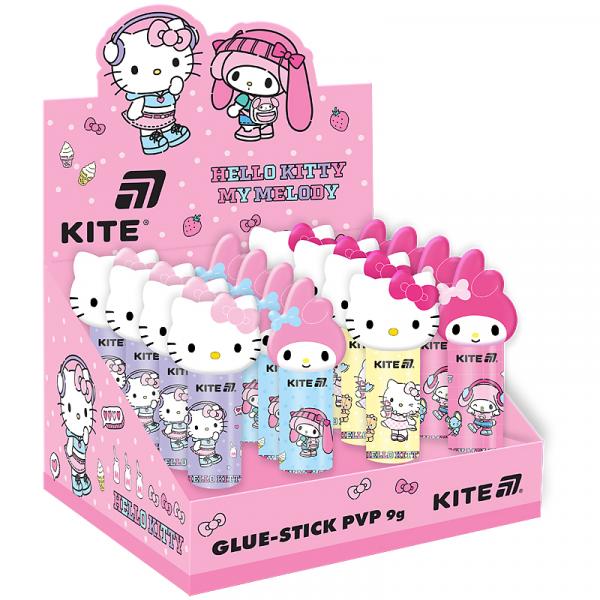 Клей-олівець PVP, 9 г з фігурним ковпачком, HK